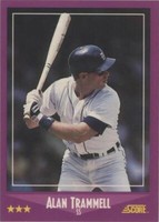 1988 Score - Alan Trammell #37