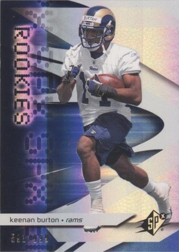 2008 SPx Keenan Burton #120