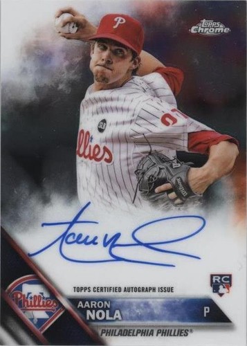 2016 Topps Chrome - Aaron Nola #RA-AN