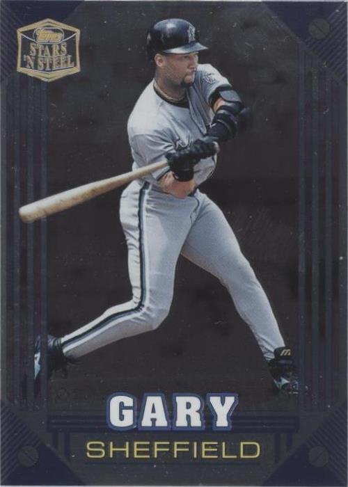 1998 Topps Stars 'n Steel - Gary Sheffield #38