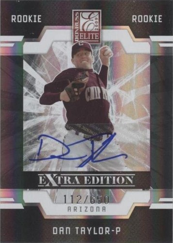 2009 Donruss Elite Extra Edition - Dan Taylor #122