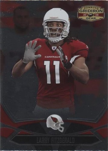2008 Donruss Gridiron Gear Larry Fitzgerald #2