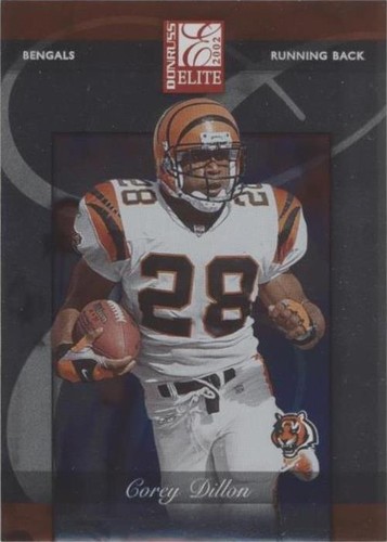 2002 Donruss Elite Corey Dillon #6
