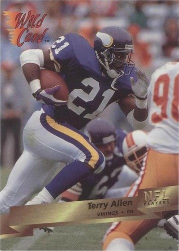 1993 Wild Card Terry Allen #197