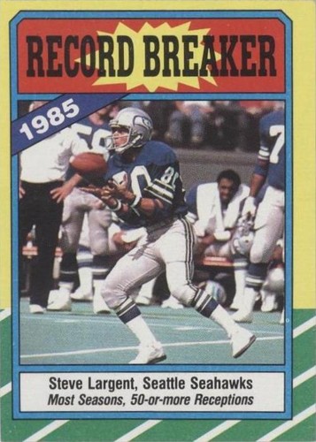 1986 Topps Steve Largent #4