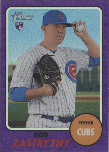 2017 Topps Heritage High Number - Rob Zastryzny #THC-537