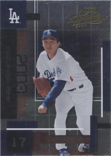 2003 Playoff Absolute Memorabilia - Kazuhisa Ishii #80