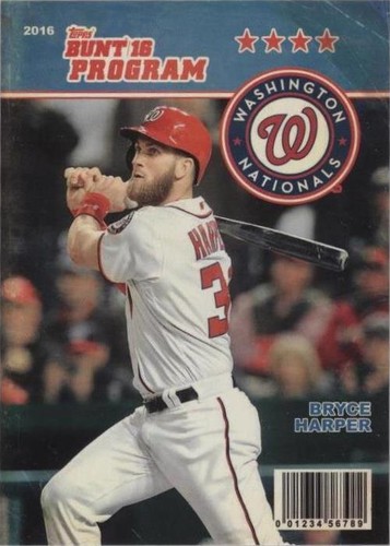 2016 Topps Bunt - Bryce Harper #P-27