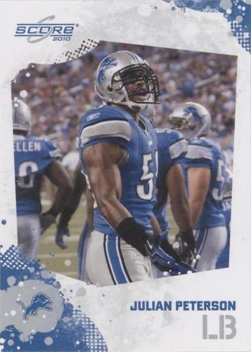 2010 Score Julian Peterson #97