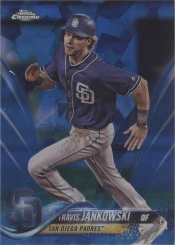 2018 Topps Chrome Sapphire Edition - Travis Jankowski #464