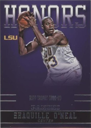 2015 Panini LSU Tigers - Shaquille O'Neal #SO-LSU