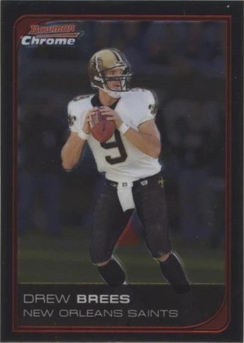 2006 Bowman Chrome Drew Brees #186