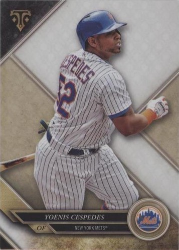 2017 Topps Triple Threads - Yoenis Cespedes #40