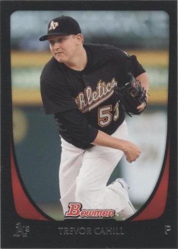 2011 Bowman - Trevor Cahill #64