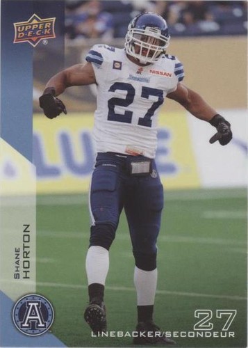 2014 Upper Deck CFL Shane Horton #142