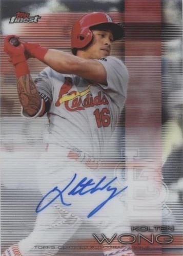 2016 Topps Finest - Kolten Wong #FA-KW