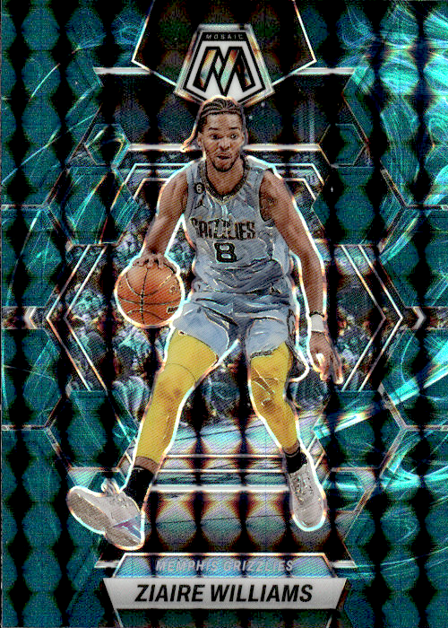 2022-23 Panini Mosaic Genesis #163 Ziaire Williams GRIZZLIES