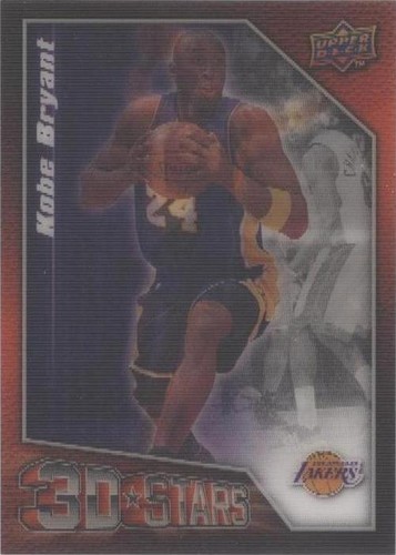 2009-10 Upper Deck - Kobe Bryant #3D-KB