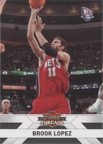 2010-11 Panini Threads - Brook Lopez #45
