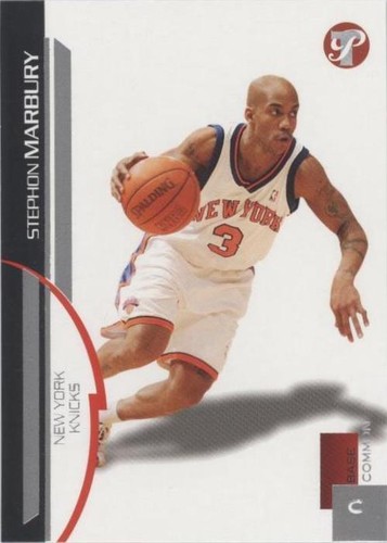 2005-06 Topps Pristine - Stephon Marbury #55