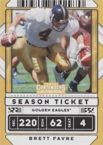 2020 Panini Contenders Draft Picks Brett Favre #11