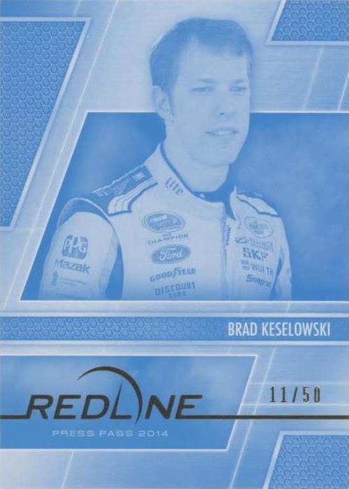 2014 Press Pass Redline - Brad Keselowski #32