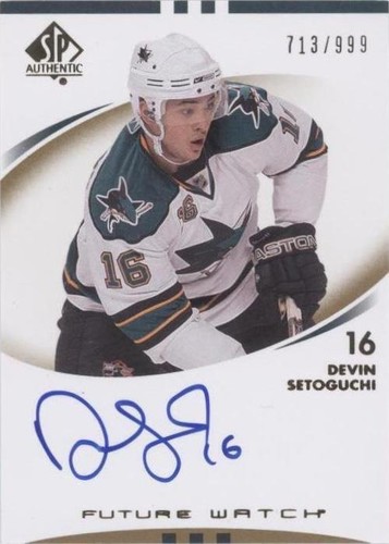 2007-08 SP Authentic - Devin Setoguchi #241
