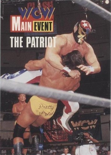 1995 CARDZ WCW Main Event - The Patriot #8