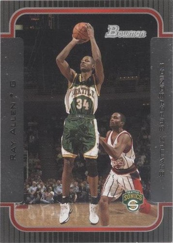 2003-04 Bowman Rookies & Stars - Ray Allen #53