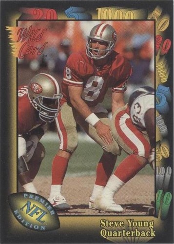 1991 Wild Card Steve Young #86