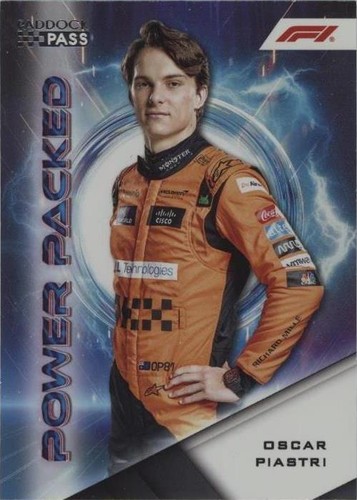 2024 Topps Paddock Pass Formula 1 - Oscar Piastri #PP-8