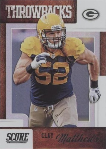 2019 Score Clay Matthews #T-4