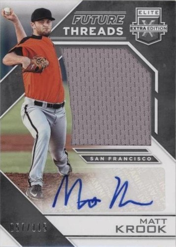 2016 Panini Elite Extra Edition - Matt Krook #FTSA-MK