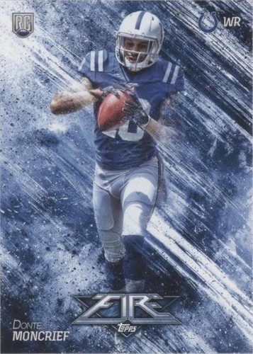 2014 Topps Fire Donte Moncrief #127