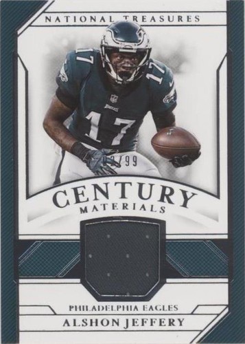 2018 Panini National Treasures Alshon Jeffery #CM-AJ