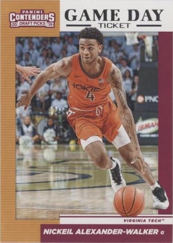 2019-20 Panini Contenders Draft Picks - Nickeil Alexander-Walker #20