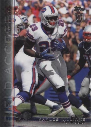 2015 Topps Field Access Karlos Williams #145