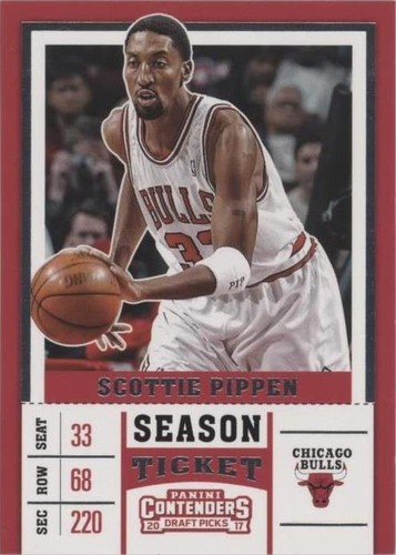 2017-18 Panini Contenders Draft Picks - Scottie Pippen #44