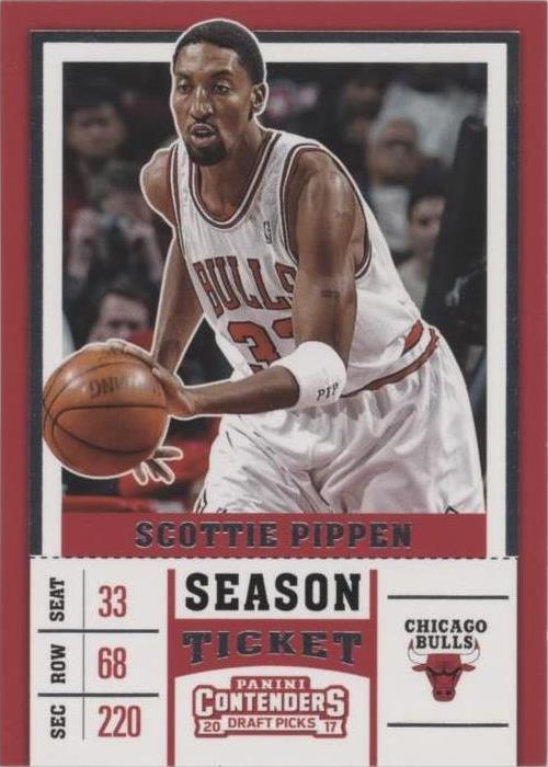 2017-18 Panini Contenders Draft Picks - Scottie Pippen #44