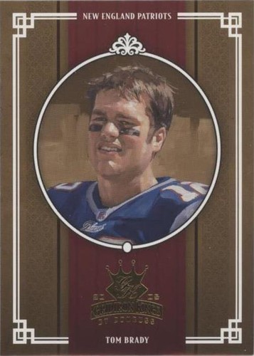 2005 Donruss Throwback Threads Tom Brady #GK-25