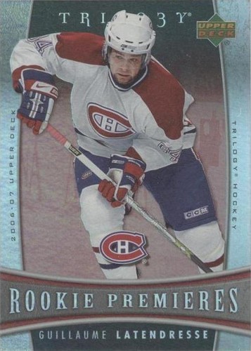 2006-07 Upper Deck Trilogy - Guillaume Latendresse #123