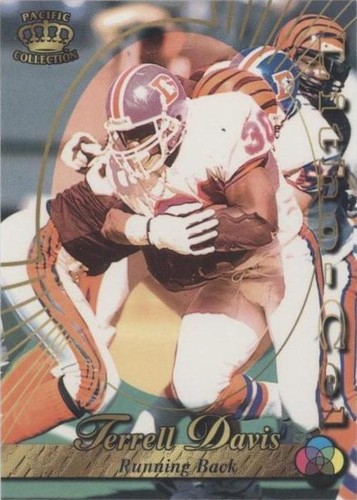 1996 Pacific Litho-Cel Terrell Davis #LITHO-29