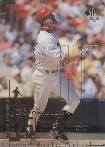 1999 SP Authentic - Mark McGwire #HR5