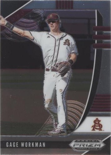 2020 Panini Prizm Draft Picks - Gage Workman #PDP102