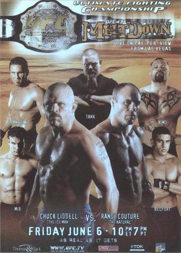 2010 Topps UFC Series 4 - Chuck Liddell David Abbott Frank Mir #FPR-UFC43