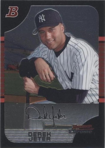 その他 DEREK JETER 1999 BOWMAN CHROME REFRACTOR 1999 Bowman Chrome Refractor Diamond Aces Derek Jeter NR-MT
