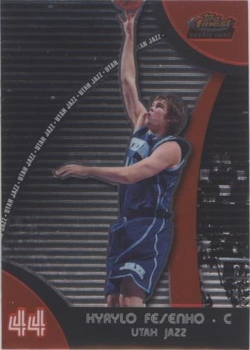 2007-08 Topps Finest - Kyrylo Fesenko #76