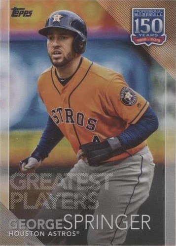2019 Topps Update Series - George Springer #150-17