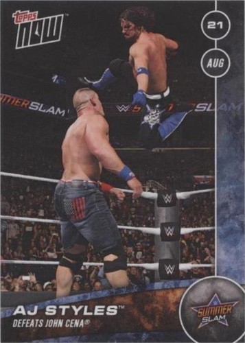 2016 Topps Now WWE - AJ Styles #5
