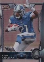 2015 Topps Chrome Ameer Abdullah #111